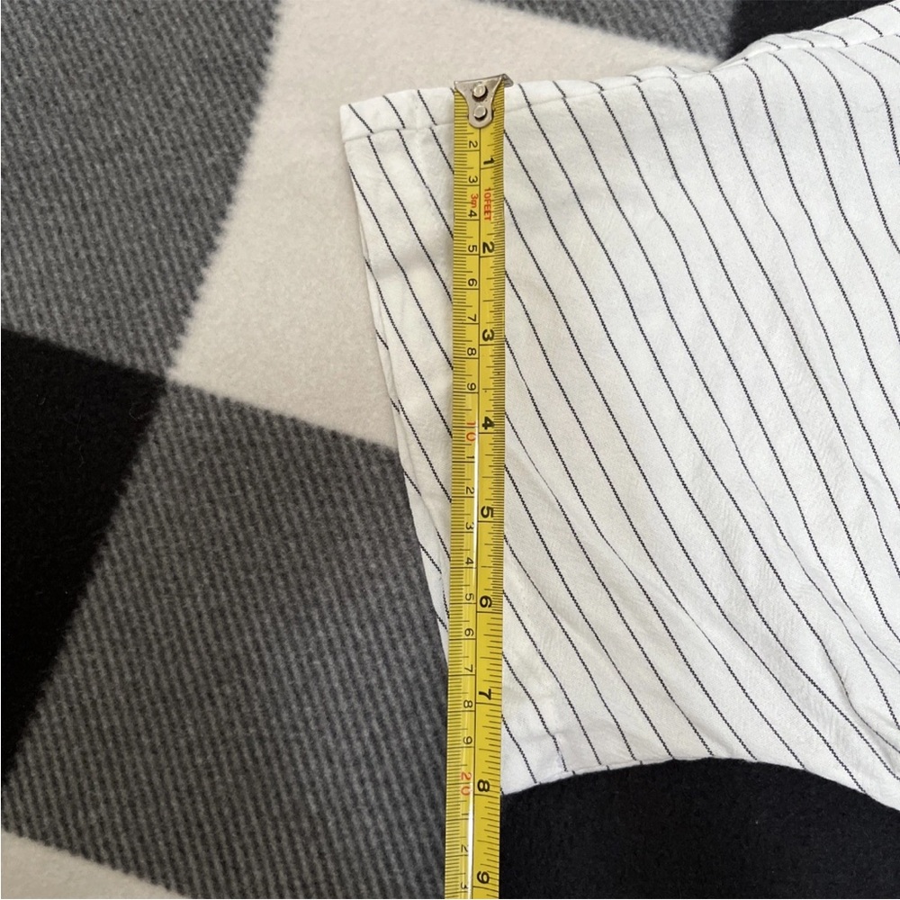Mango Stripe Maxi Wrap Dress Size 8 - Picture 8 of 14